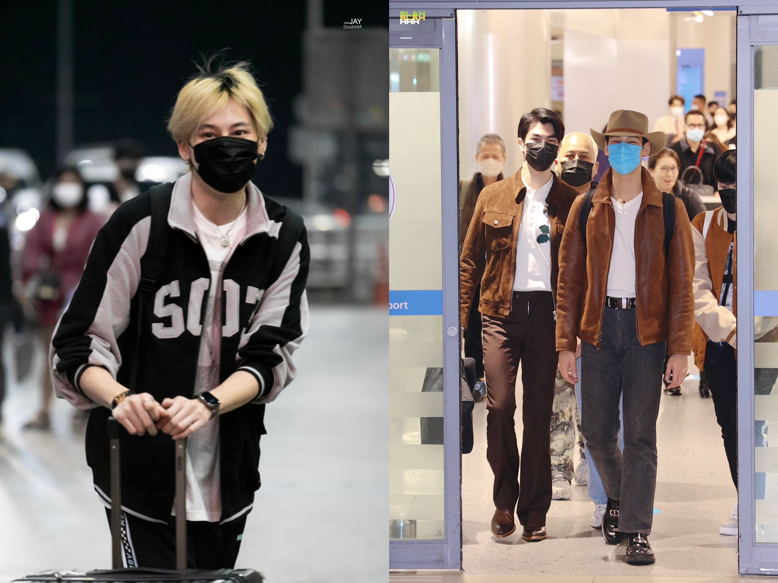 《黑幫少爺愛上我》CP Apo和Mile離開泰國前，身旁竟出現另一位Boun的身影。（網路圖片）