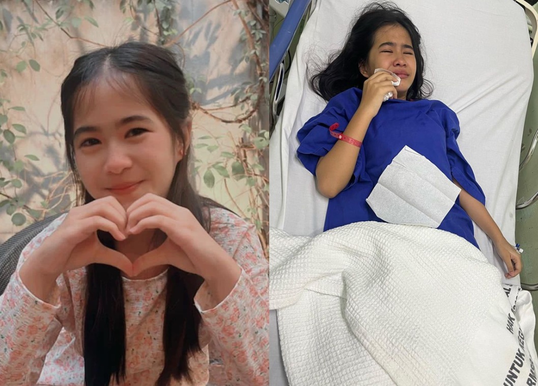 馬來西亞童星布特里日前在片場遭屁孩惡作劇攻擊，導致腰部、臀部骨折，病情更惡化到尿失禁。（翻攝自IG@puterirafasya1）