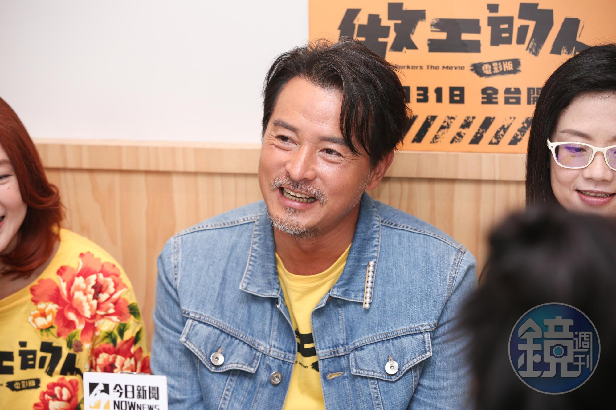 李銘順透露自己為戲胖到近百公斤，還被兒子勸告有肥胖症，不能吃太多宵夜。
