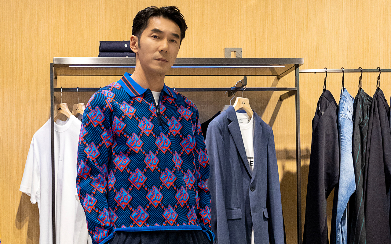 李李仁出席瑞典設計師品牌J.Lindeberg春夏系列發表會。（J.Lindeberg提供）