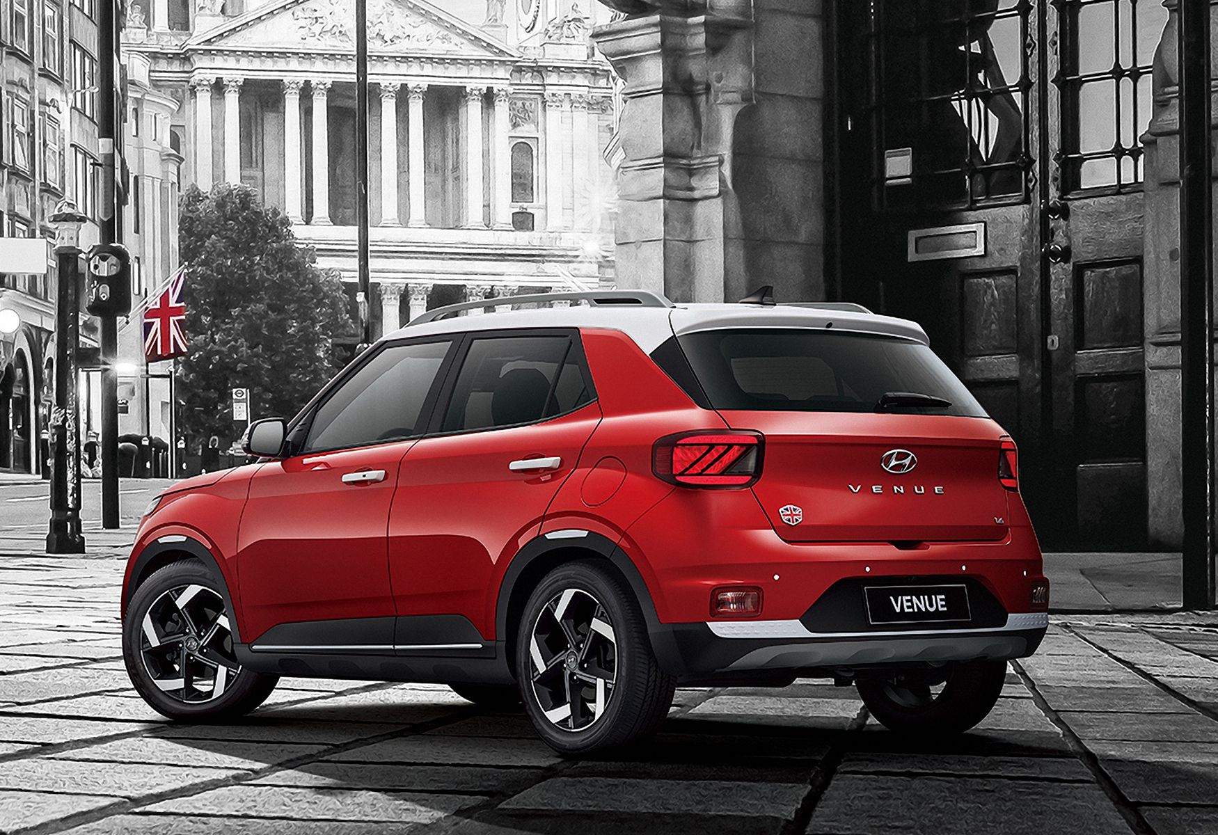 【新車登場】玩色不列顛！HYUNDAI  Venue英倫版「倫敦紅」