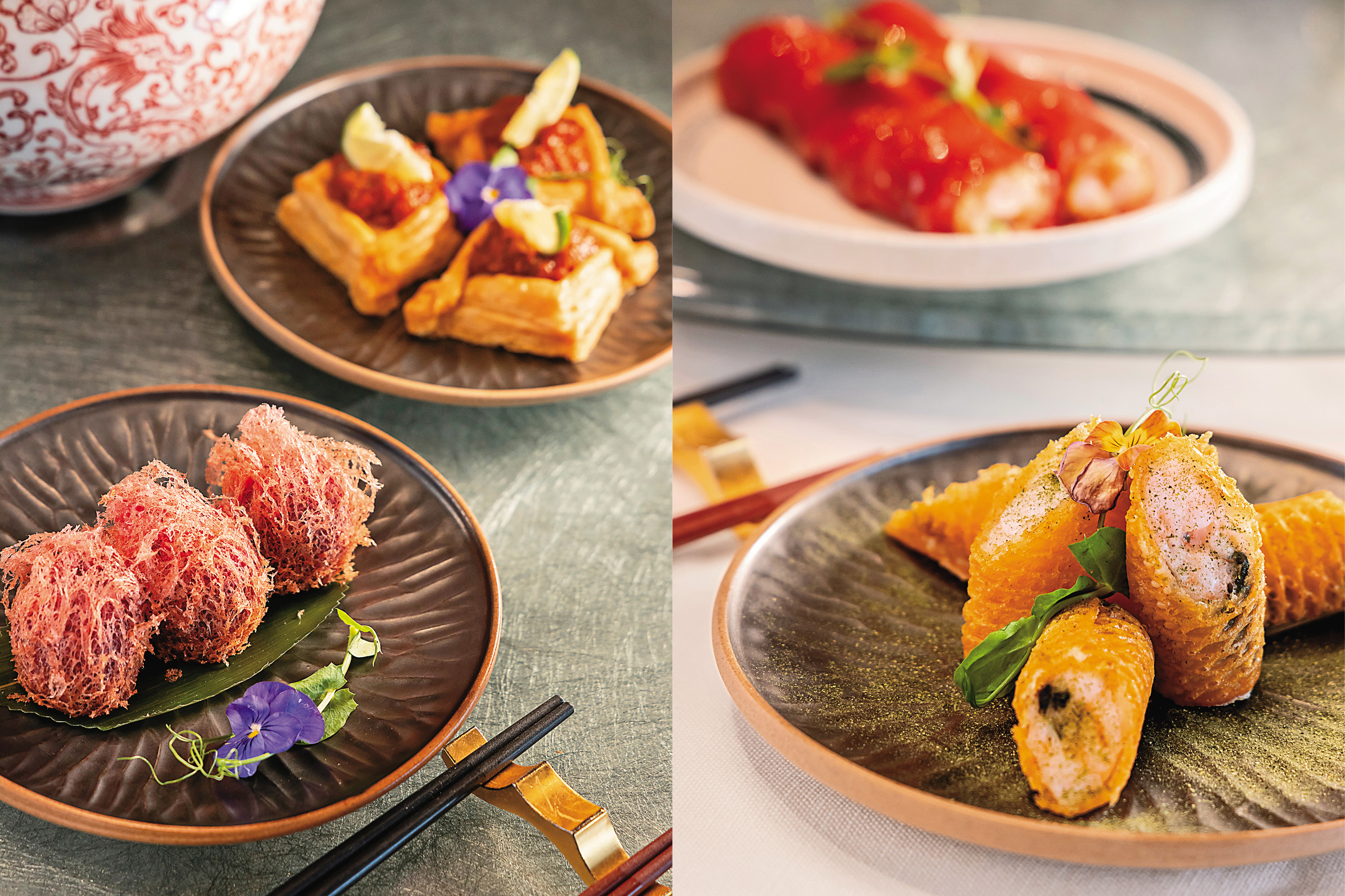 和昌飯店推出一系列精緻新潮的飲茶菜色，讓美味港點也能變身網紅。