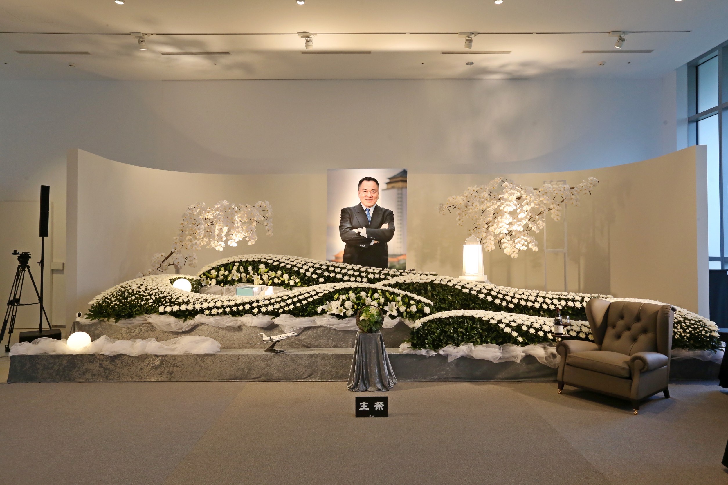 李世聰弔唁現場布置溫馨，符合他為人好客又溫暖的個性。