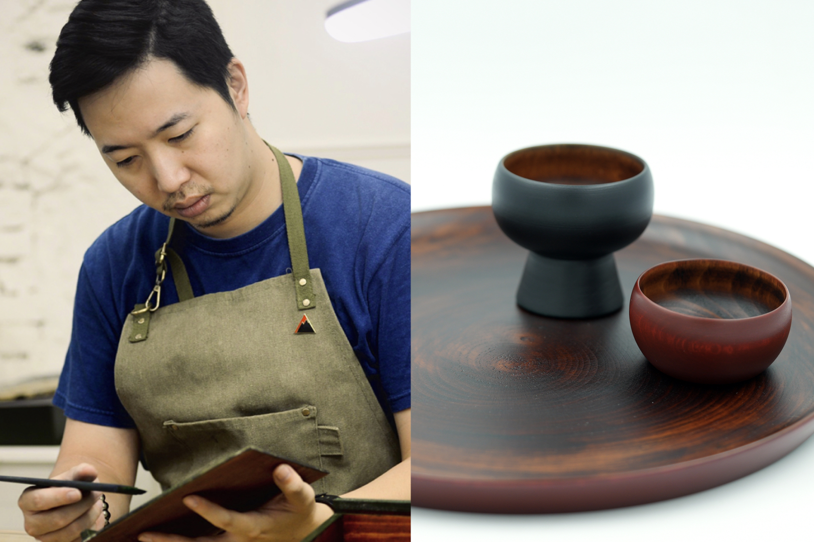 《我們的工藝時代》第二集邀請到台灣百年漆藝品牌光山行第三代接班人賴信佑,談台灣百年漆藝的發展與創新。(光山行提供)