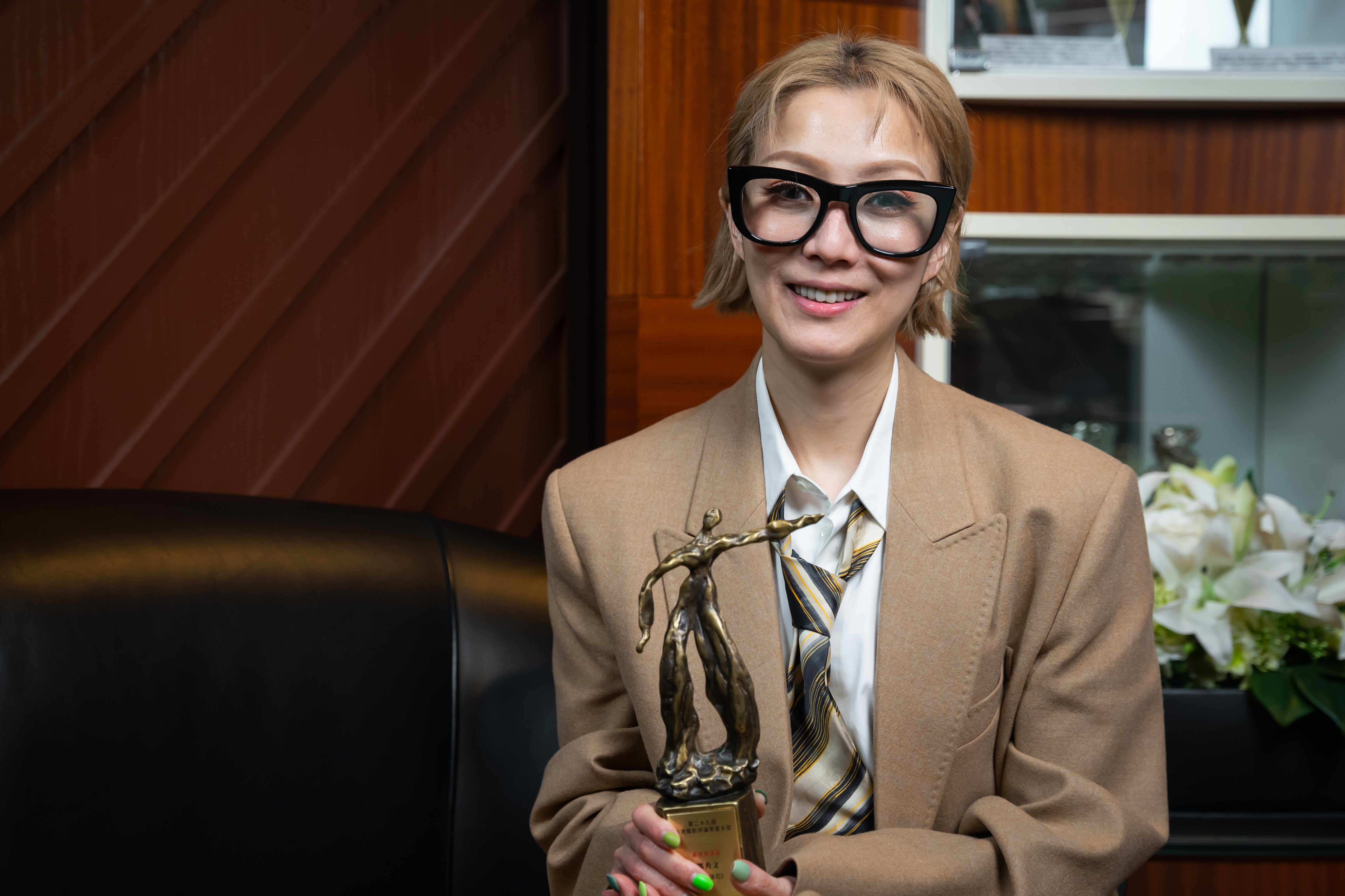 不將自己的經歷帶入電影裡，鄭秀文懂得「抽離自己」，演技的開竅也令她二封香港電影評論學會影后。（甲上提供）