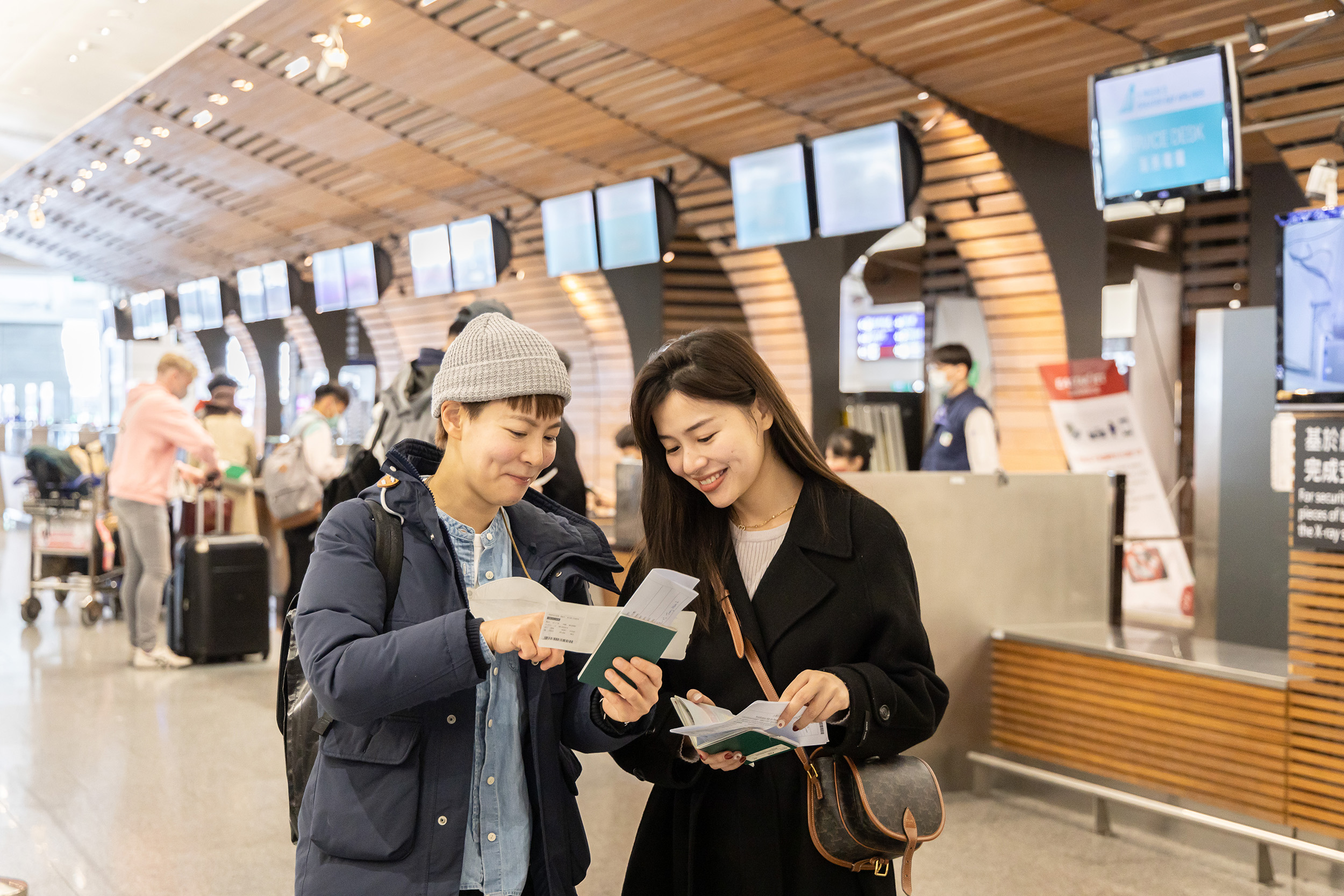 大灣區航空可彈性選擇機位、餐食及加購行李重量等方案。