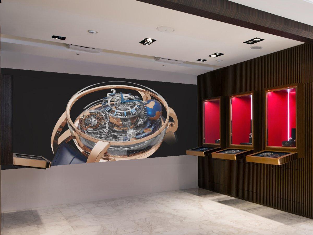 JACOB & CO.錶展於「高登鐘錶」台北老爺形象店內舉行。