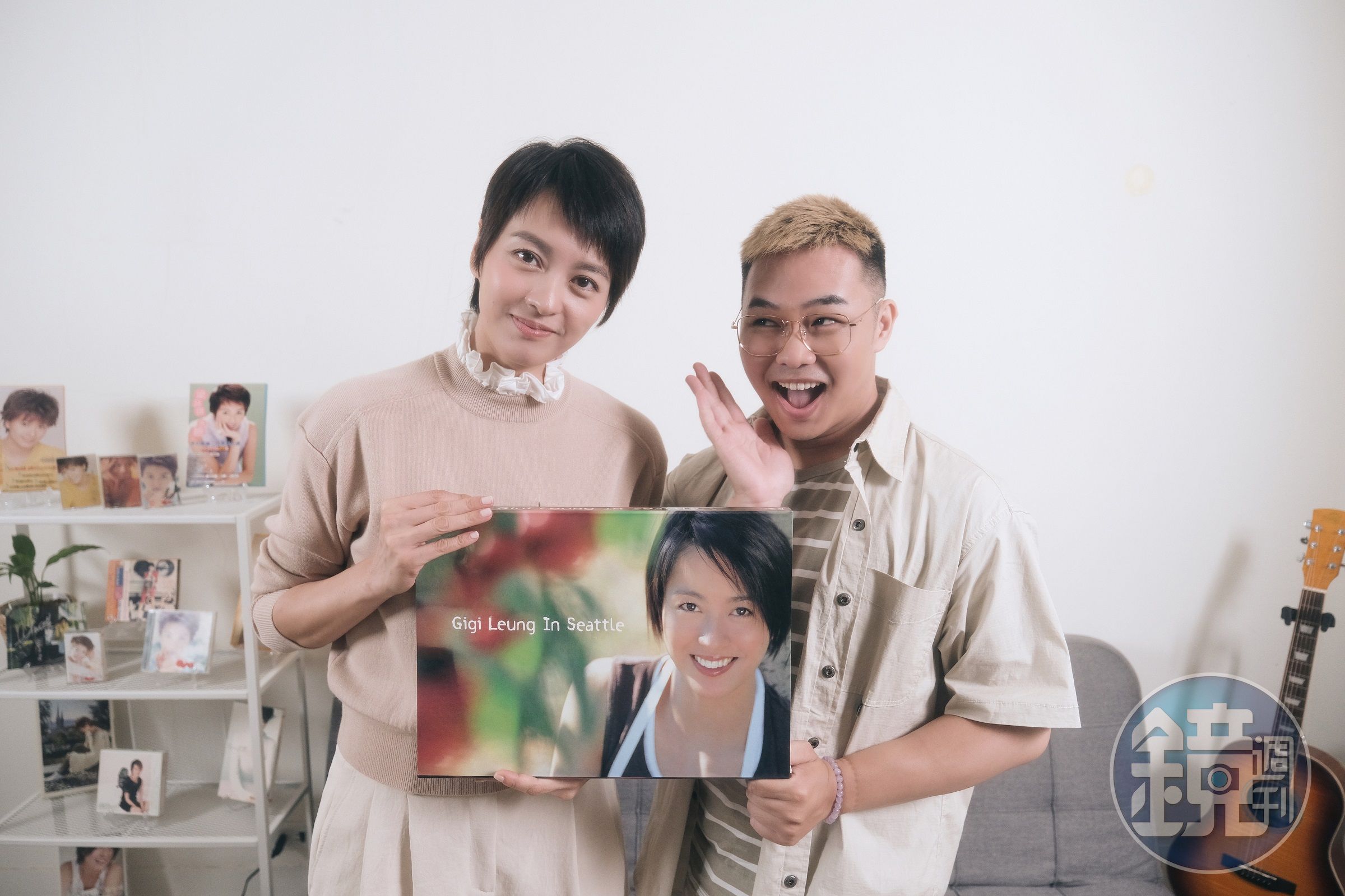 梁詠琪參加YouTuber那那大師的人氣單元「你最近好嗎？」，獻唱多首經典K歌。（小鋼砲娛樂提供）