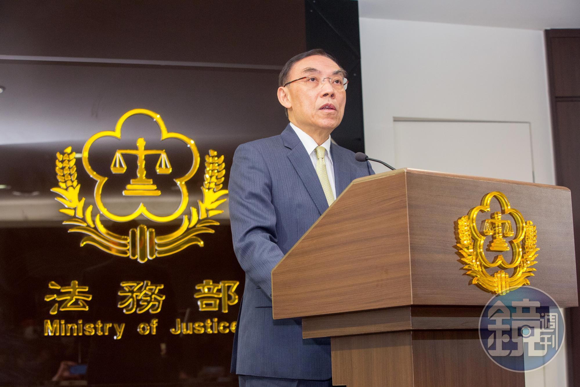 被問及檢方何時會對逃兵陳嘉壎發布通緝?法務部長蔡清祥今(17日)回應「很快就會有結果」。(本刊資料照)
