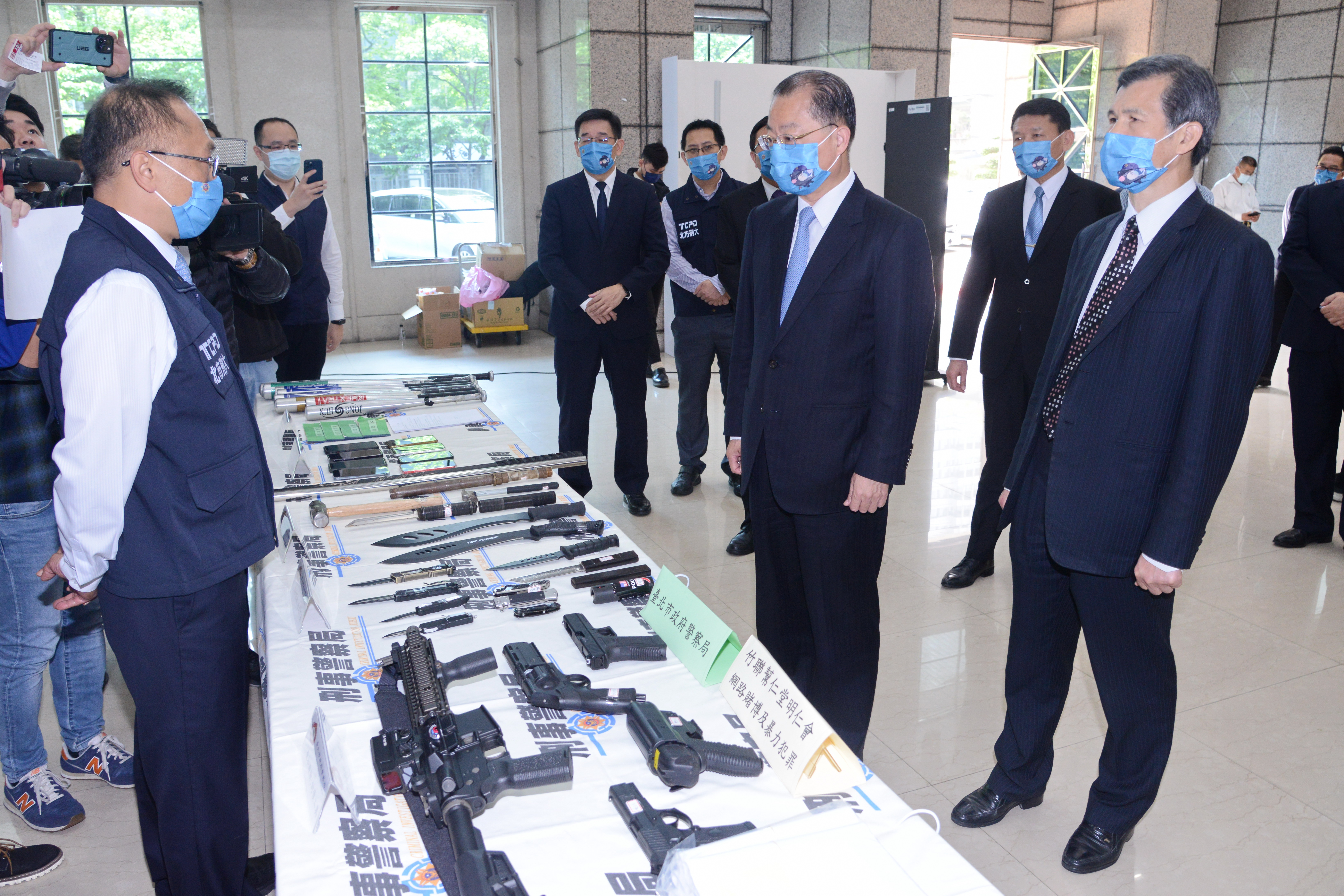 破案單位說明偵辦經過。（警方提供）