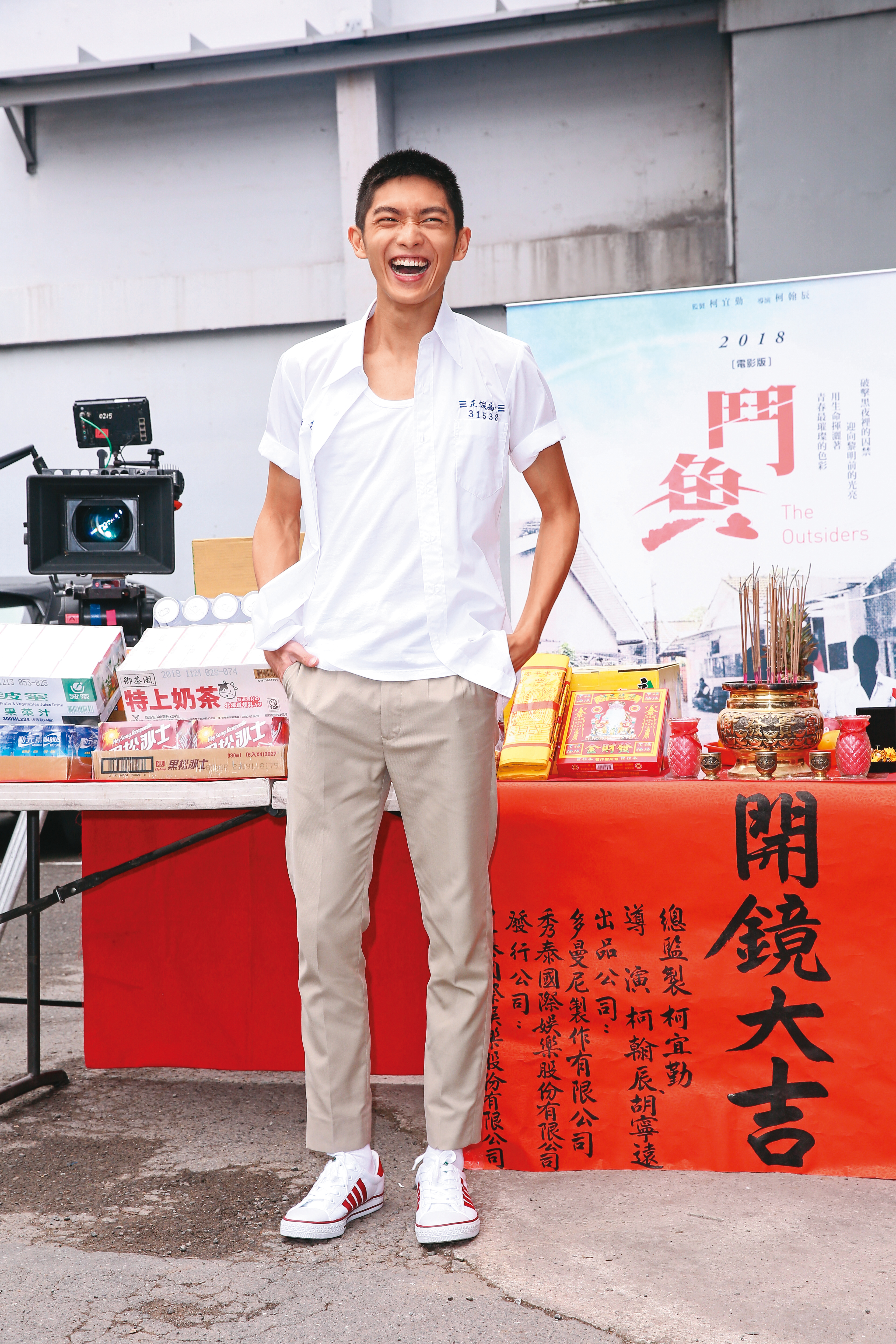 林輝瑝2018年參演電影《鬥魚》，讓他真正開始投入當演員。