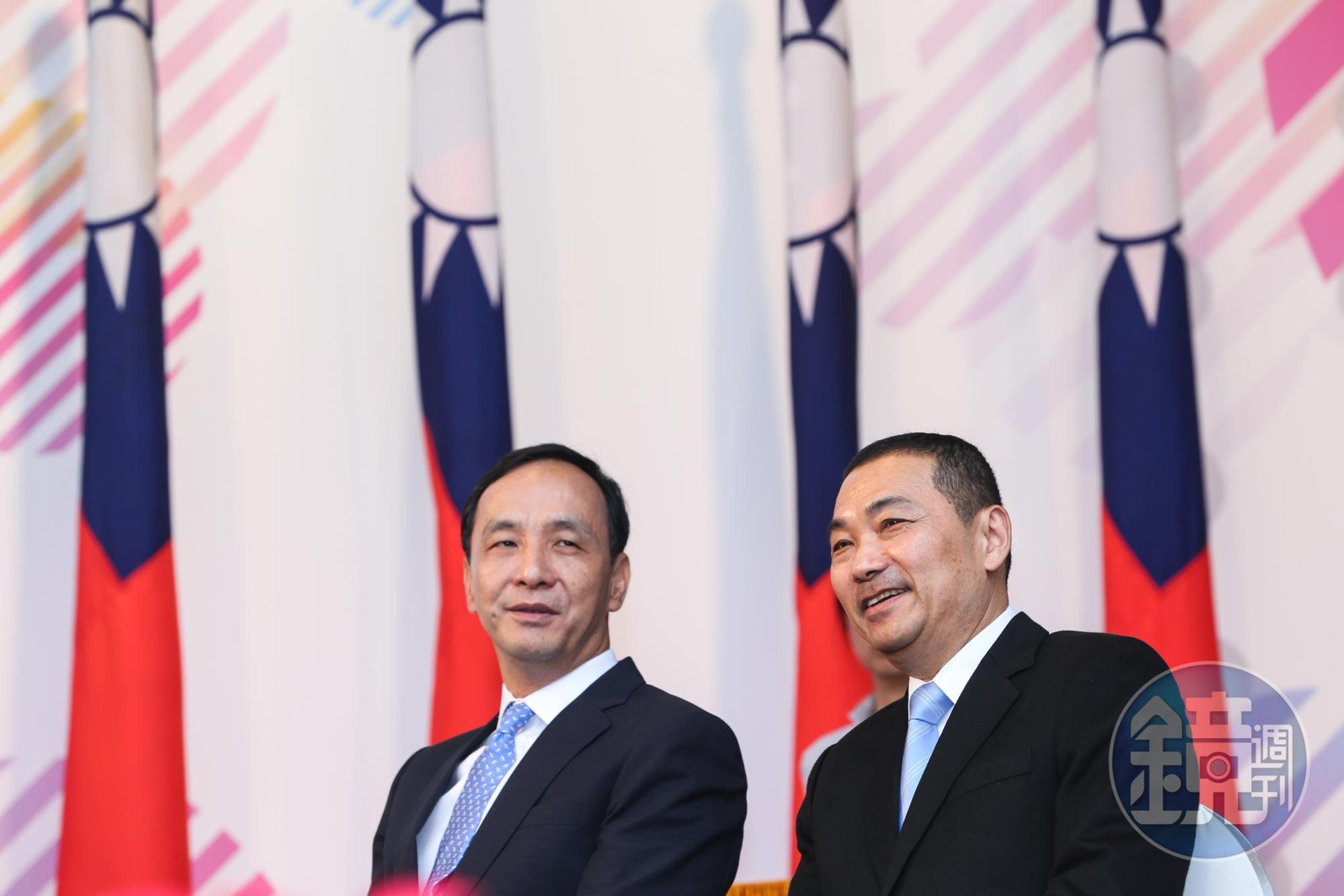 侯友宜說拒絕國民黨黑金復辟，但被認為是在扯黨主席朱立倫的後腿。（本刊資料照）