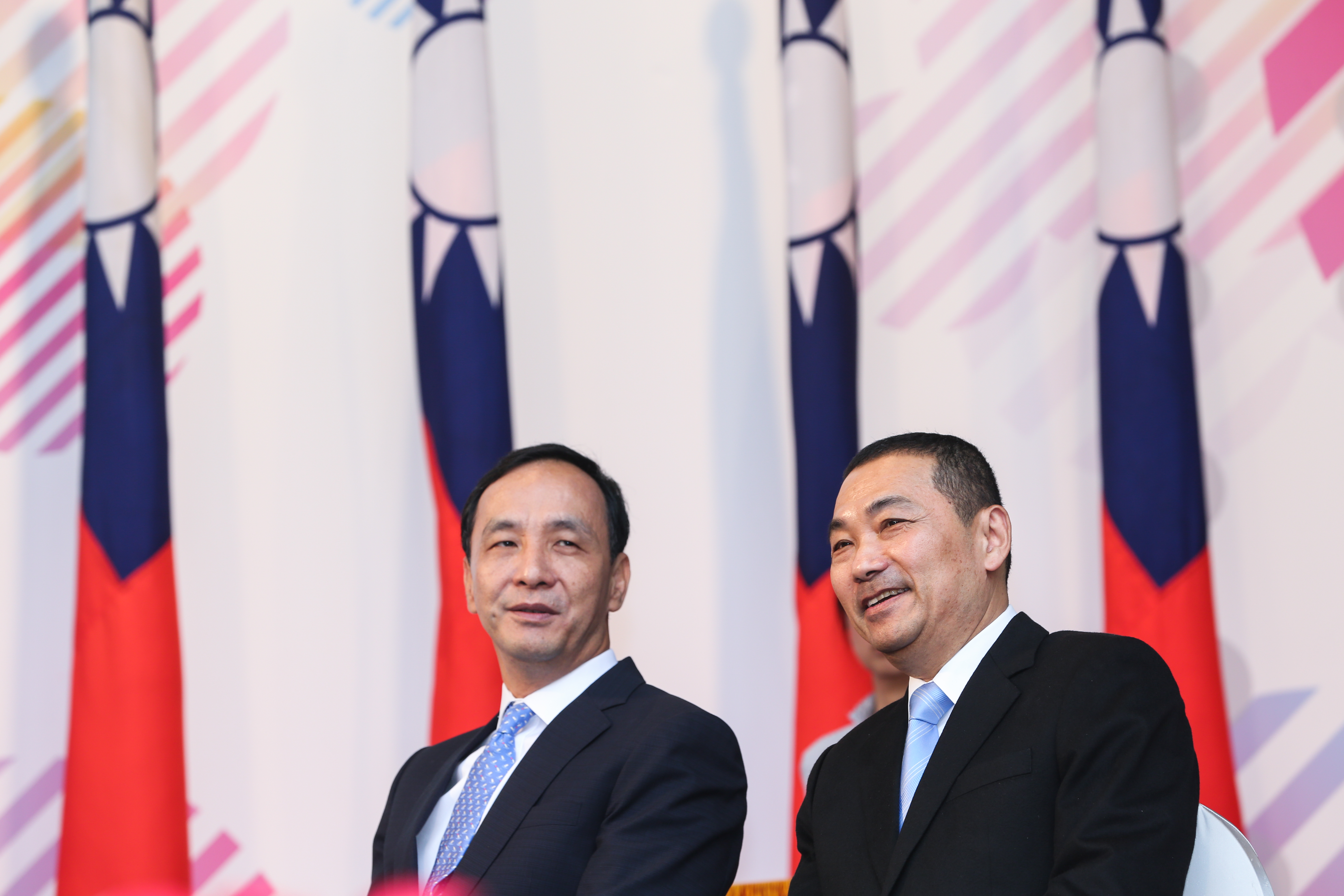 侯友宜說拒絕國民黨黑金復辟，但被認為是在扯黨主席朱立倫的後腿。（本刊資料照）