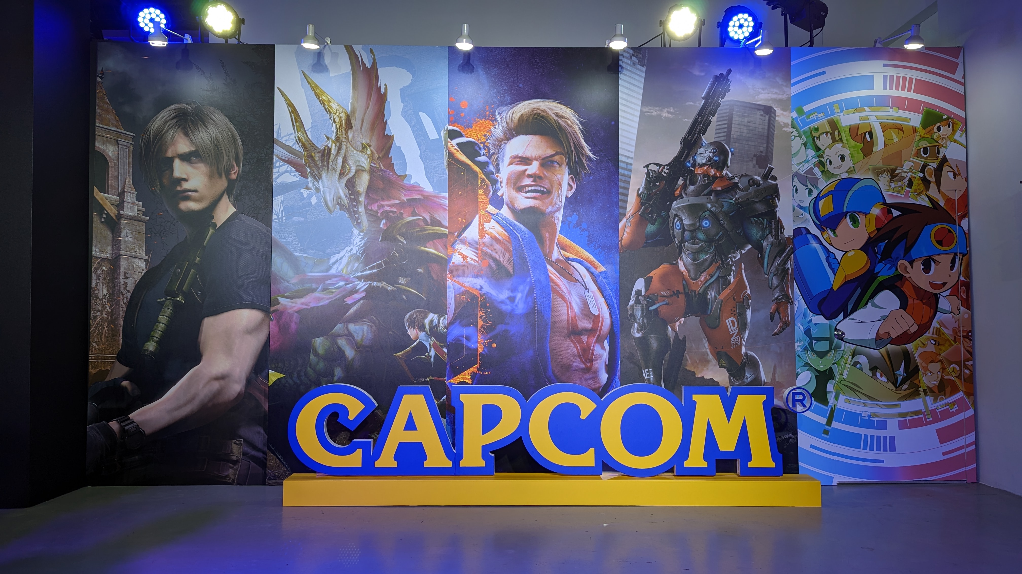 一館主要展出CAPCOM旗下作品。