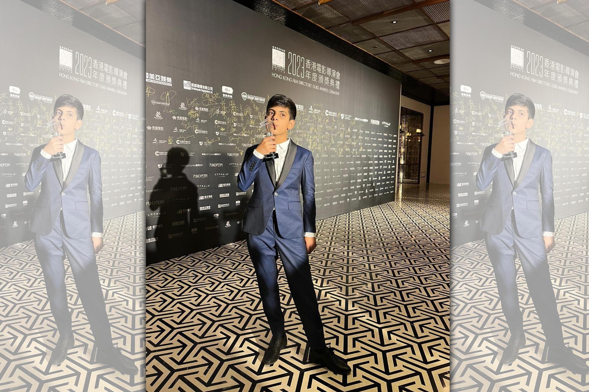 林諾在片中自然真誠的演出,讓他拿下「香港電影導演會年度頒獎典禮」的「最佳新演員獎」。(采昌國際多媒體提供)