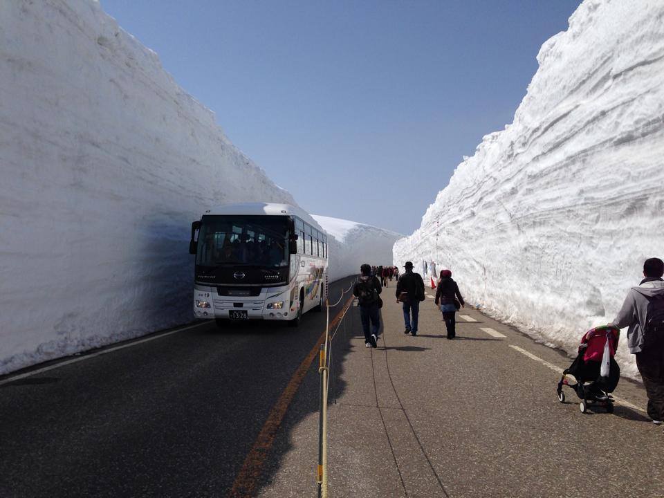 立山黑部「漫步雪之大谷」為季節限定的體驗活動。（翻攝立山黑部官方粉絲團）