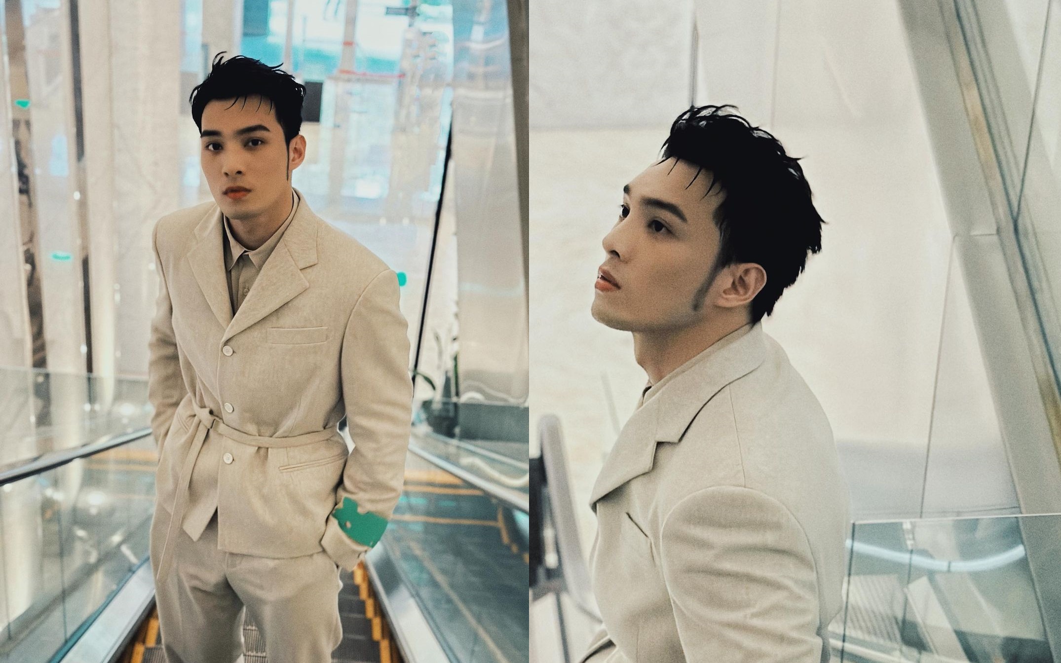 黃偉晉今天擔任《鬼滅之刃》的記者會嘉賓，會後透露自己最想嘗試的角色cosplay。（翻攝自黃偉晉Instagram）