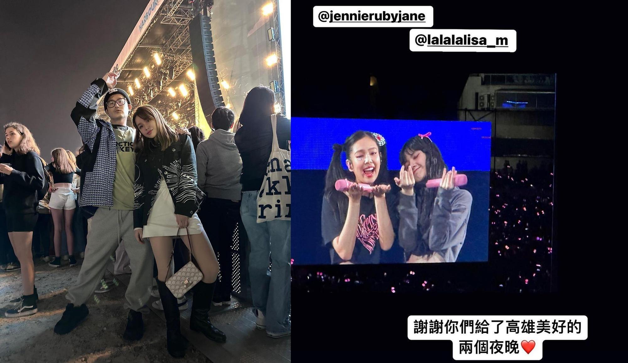 BLACKPINK來台開唱引發不少問題，其中崔咪的老公否認自己賣黃牛票。（翻攝IG）