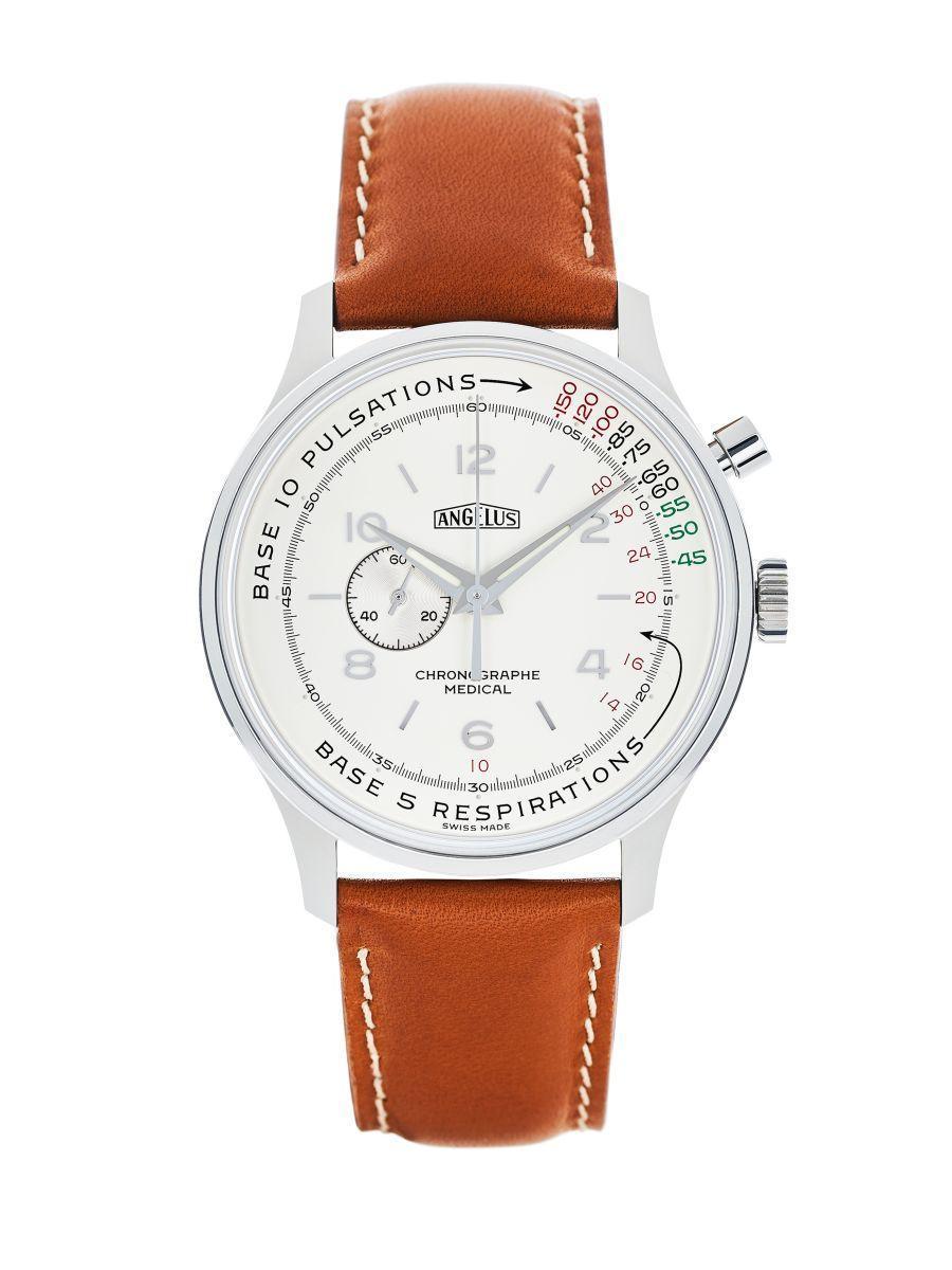 ANGELUS X Massena LAB Chronographe Médical Monopusher 醫用單按把計時碼錶