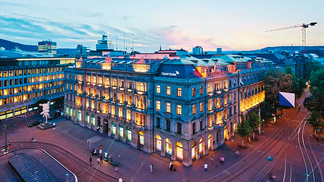 金融機構流動性危機持續擴散，歐洲銀行瑞士信貸也淪陷。（翻攝Credit Suisse臉書）