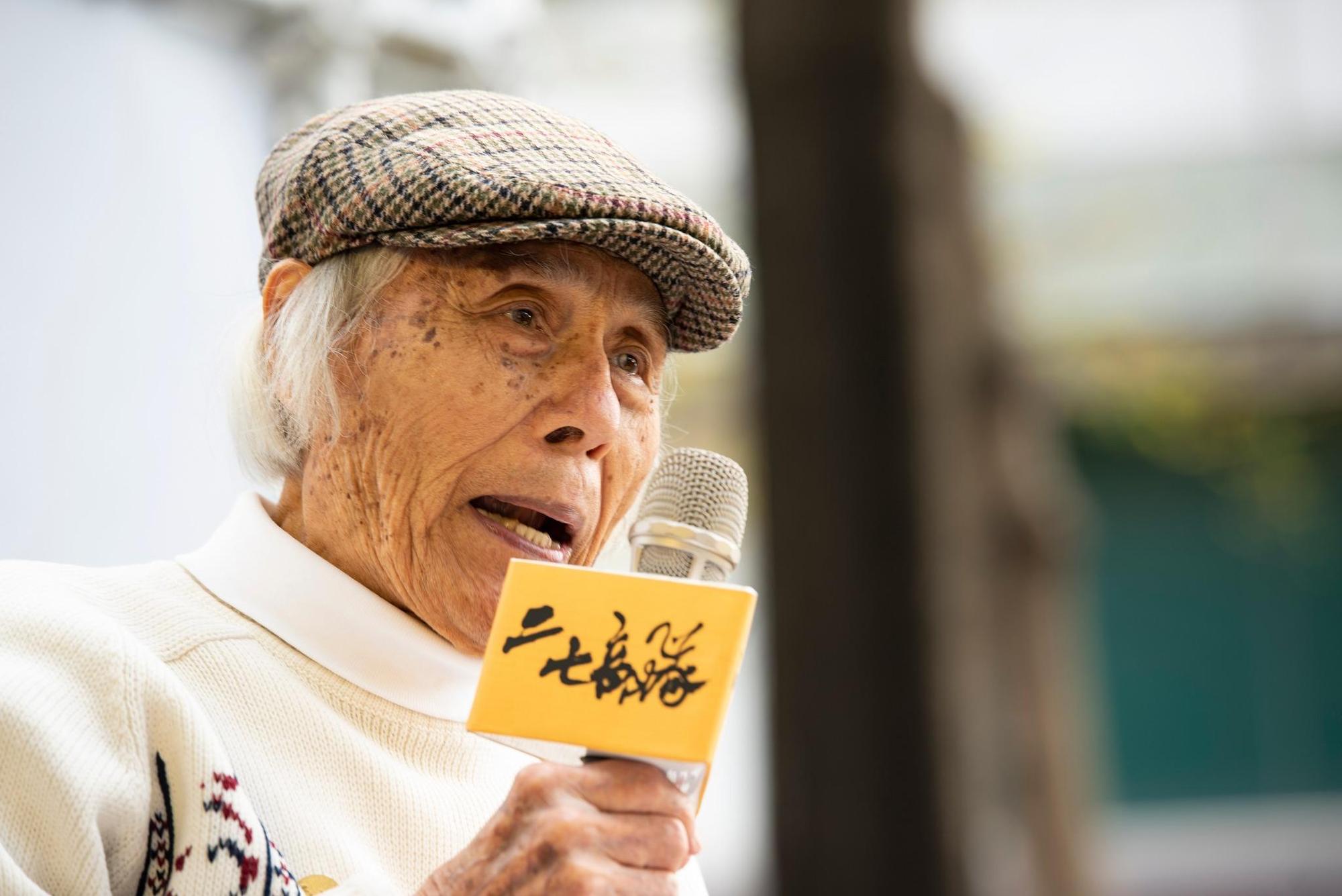 二七部隊長鍾逸人傳出在19日晚間辭世,享嵩壽103歲。(廖建超提供)