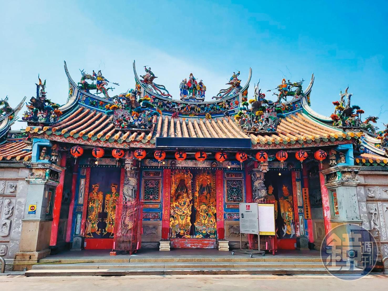 雲林土庫順天宮是地方信仰中心,沈宗隆交保後即赴廟祈福。