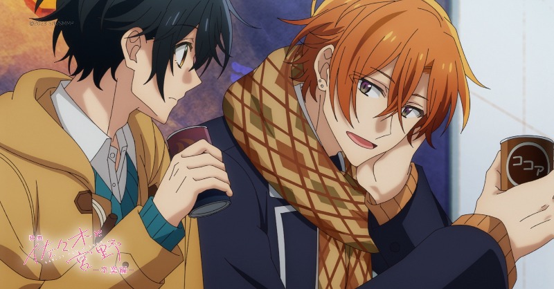 《佐佐木與宮野》即將推出電影版《電影版 佐佐木與宮野 畢業篇》，講述佐佐木（右）畢業前與宮野間的故事。（翻攝自《電影版 佐佐木與宮野 畢業篇》Twitter）