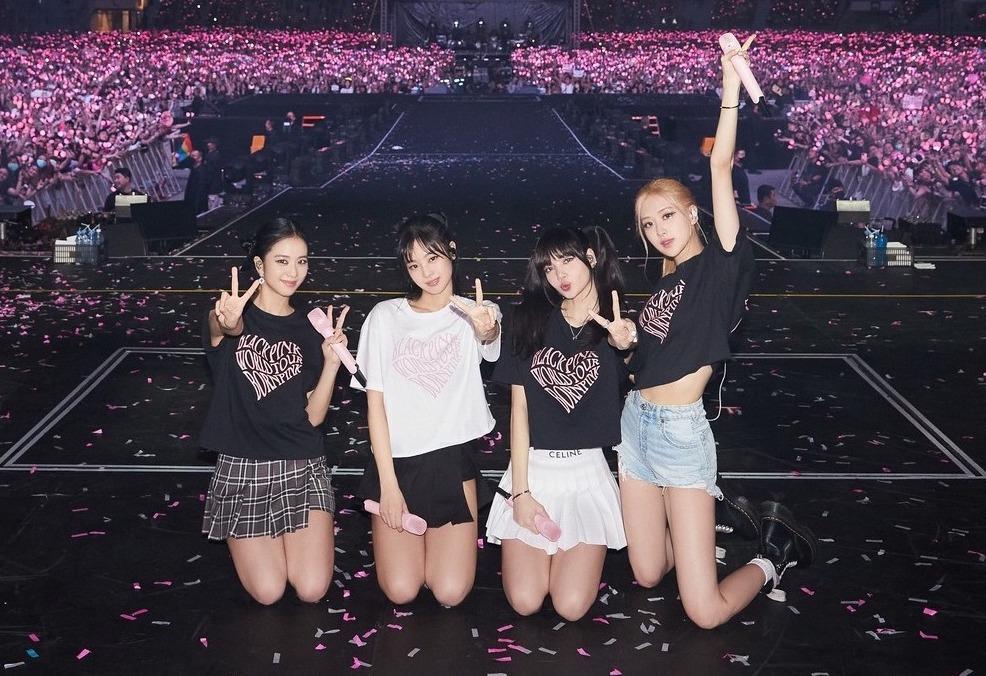 韓國超人氣女團BLACKPINK來台開唱颳起一陣旋風。（翻攝BLACKPINK臉書）