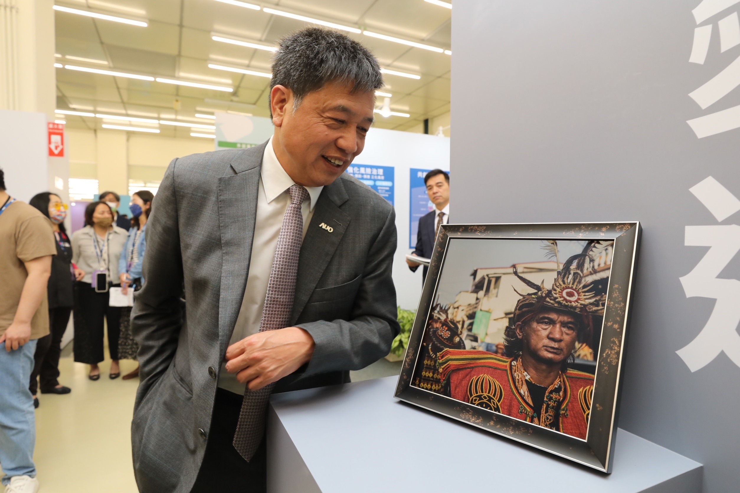 友達董事長彭双浪首度以大股東身分談富采董事改選。