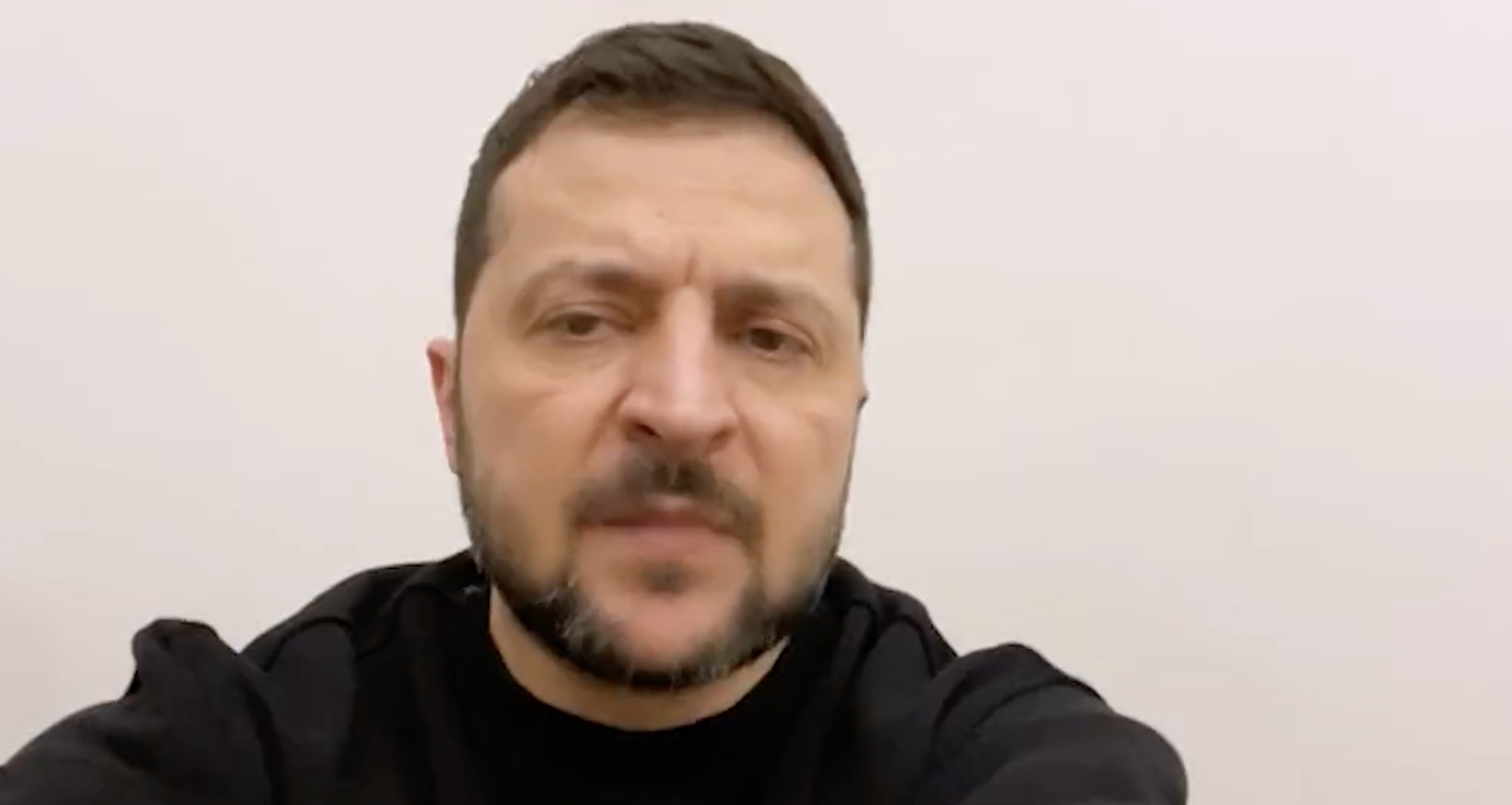 烏克蘭總統澤倫斯基感謝歐洲、美國彈藥支援。（翻攝澤倫斯基推特）