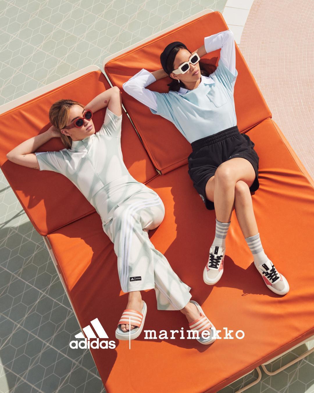 marimekko x adidas聯名限量產品將於3月中在台灣adidas發售。(永三提供)