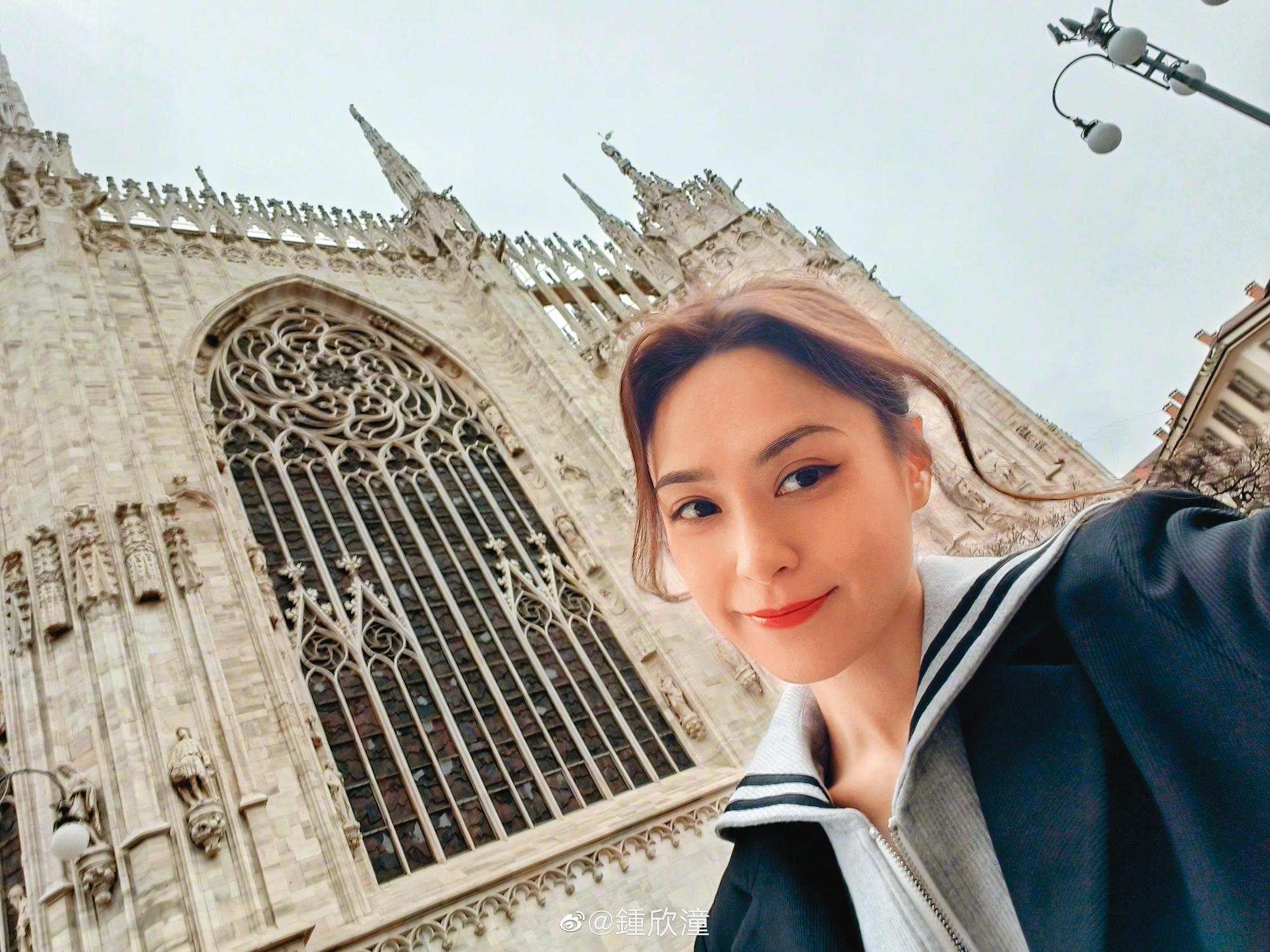 鍾欣潼離婚後,仍積極演藝圈的工作。(翻攝自鍾欣潼微博)