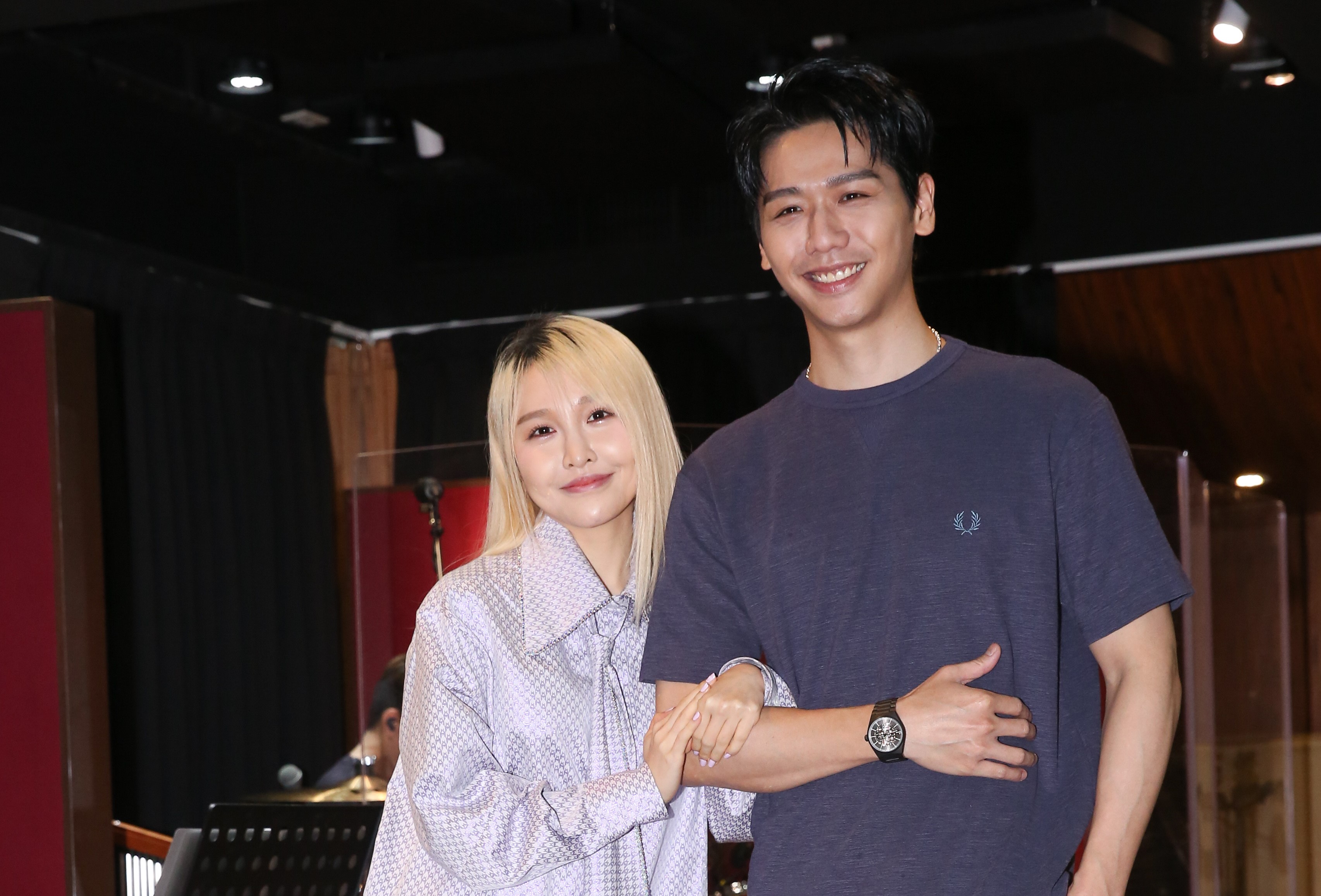 《綜藝玩很大》同隊成革命好友，蔡旻佑二話不說力挺張若凡，期待首次合體演出。