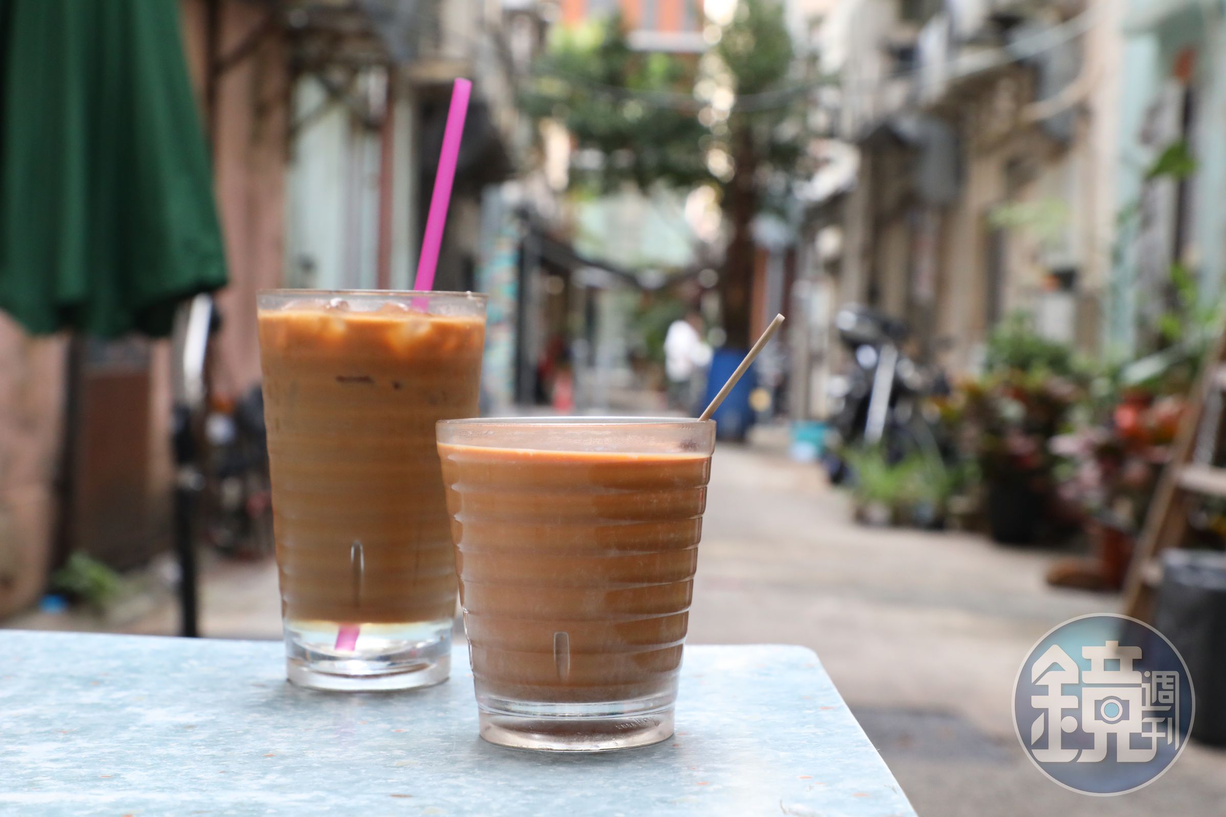 代表作「奶茶」口感醇厚、茶味香濃。（熱飲港幣18元／杯、凍飲港幣20元／杯）