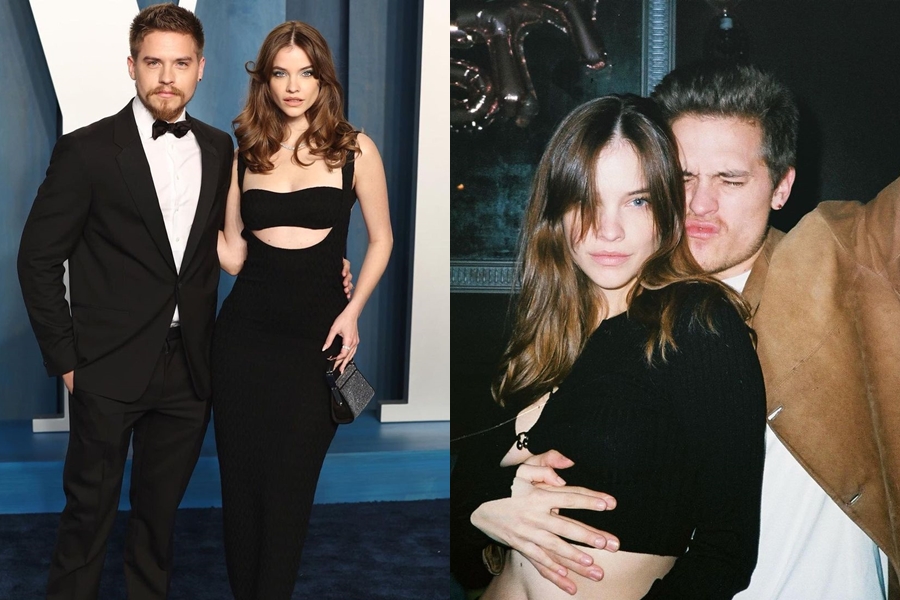 迪倫史普洛茲與超模芭芭拉帕爾文傳出已經訂婚的消息。（翻攝自Barbara Palvin IG）