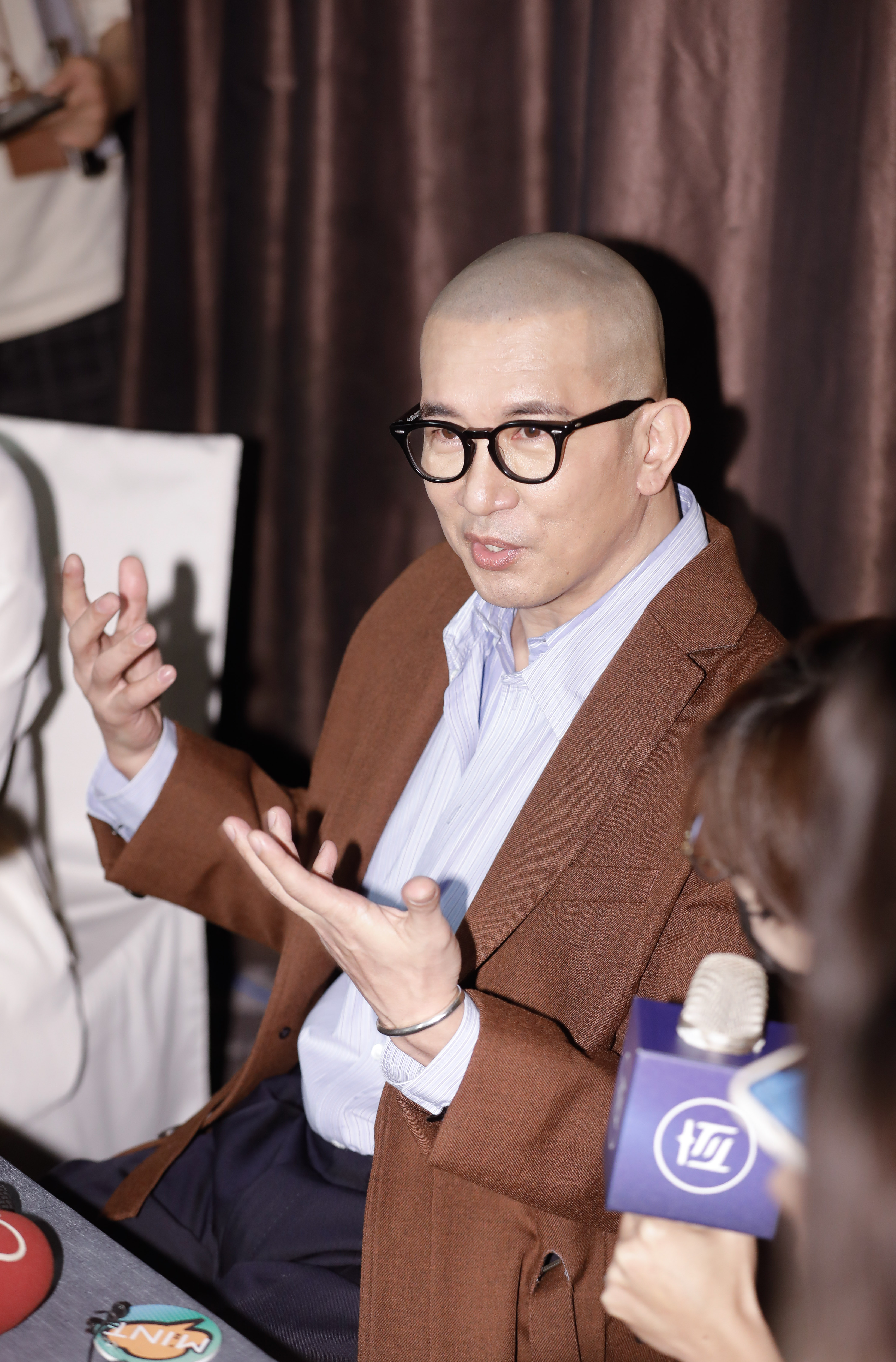 具俊曄受訪時不停放閃,幸福藏不住。