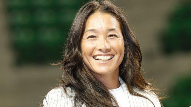 伊達公子曾被扯入栗山英樹與福島弓子的感情之中。(翻攝網路)