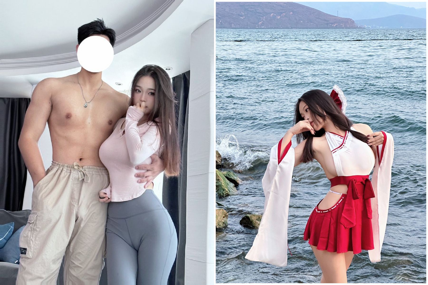 中國「真人娜美」神還原情色A漫，日本網友一甩飽暖思淫慾！秒變柯南「案情不單純」。（翻自推特）