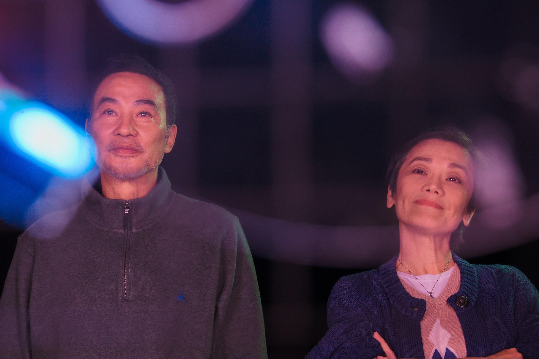 任達華與張艾嘉薑是老的辣，幾幕同框的對手戲都無比吸睛，（甲上）