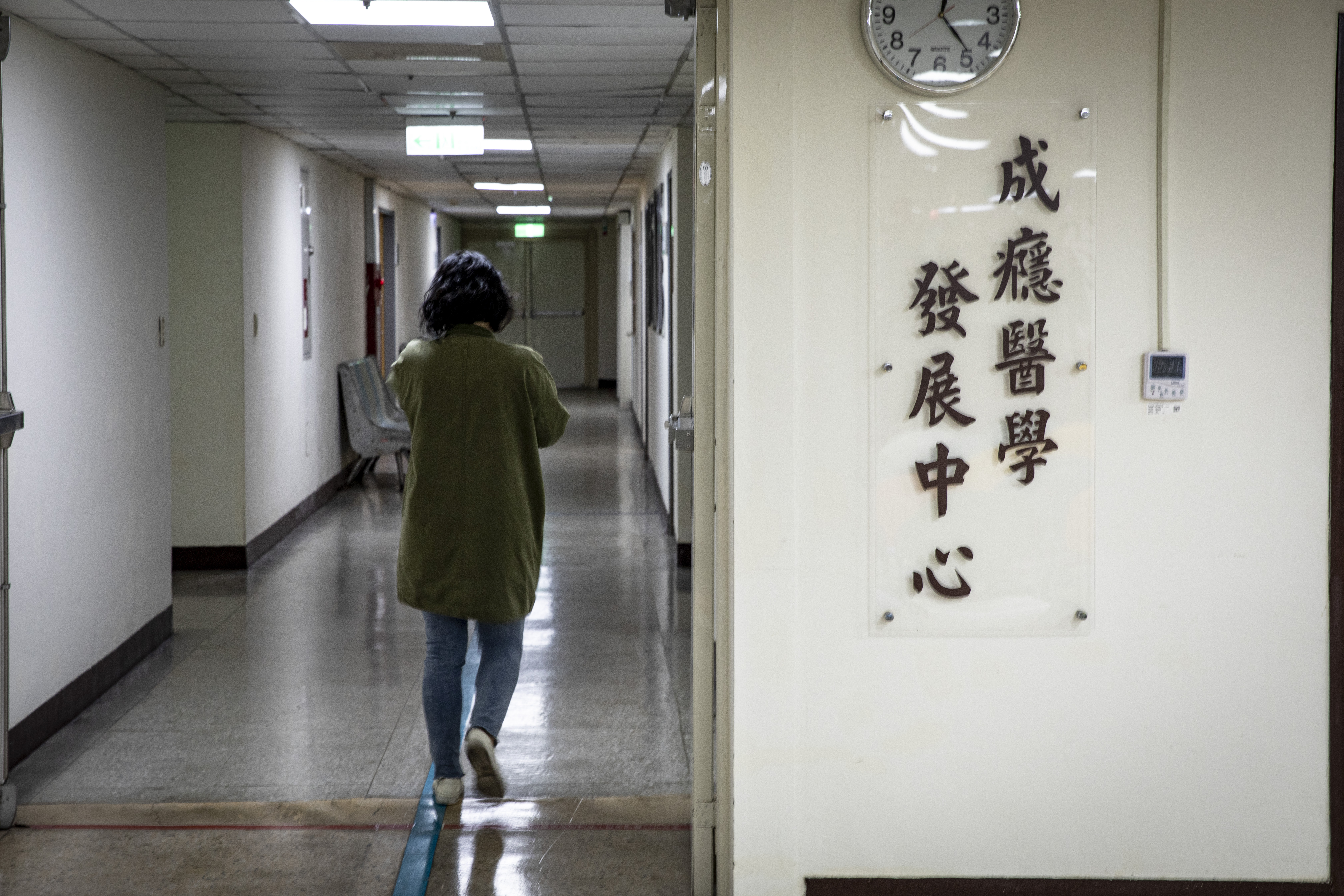 Melissa每週固定到松德醫院成癮醫學發展中心參與課程。