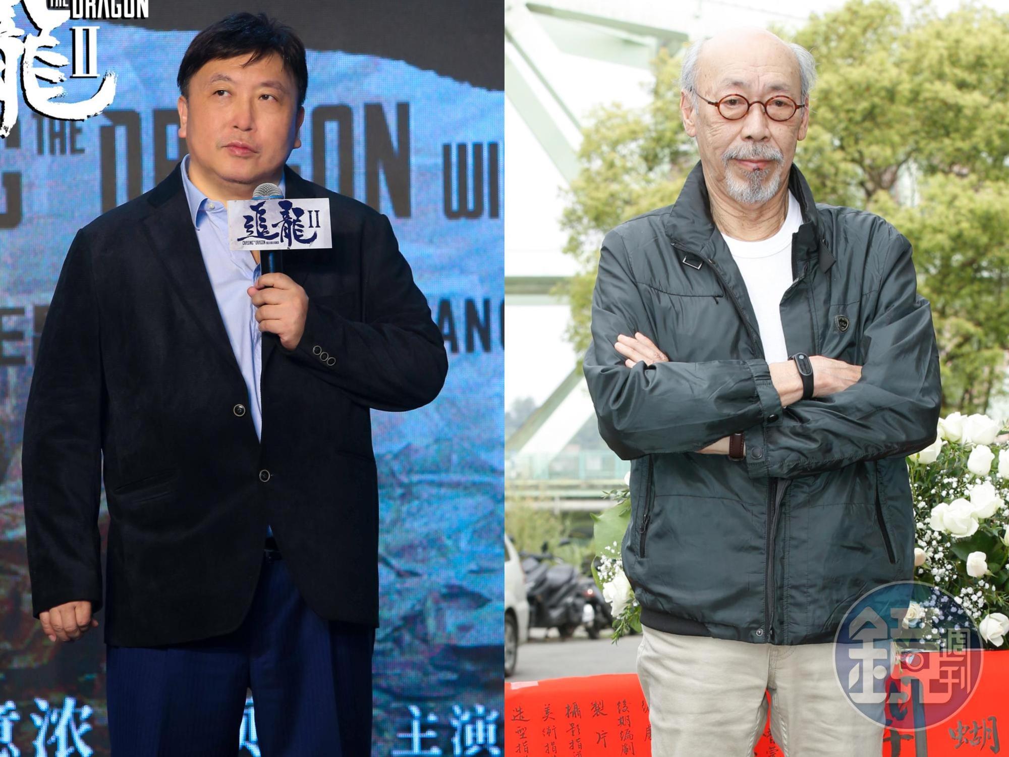 王晶與馮淬帆掀罵戰，馮淬帆日前大罵王晶是「王X蛋」，王晶則酸馮淬帆「患被害妄想症」。（翻攝自電影追龍官博／攝影：蕭志傑）