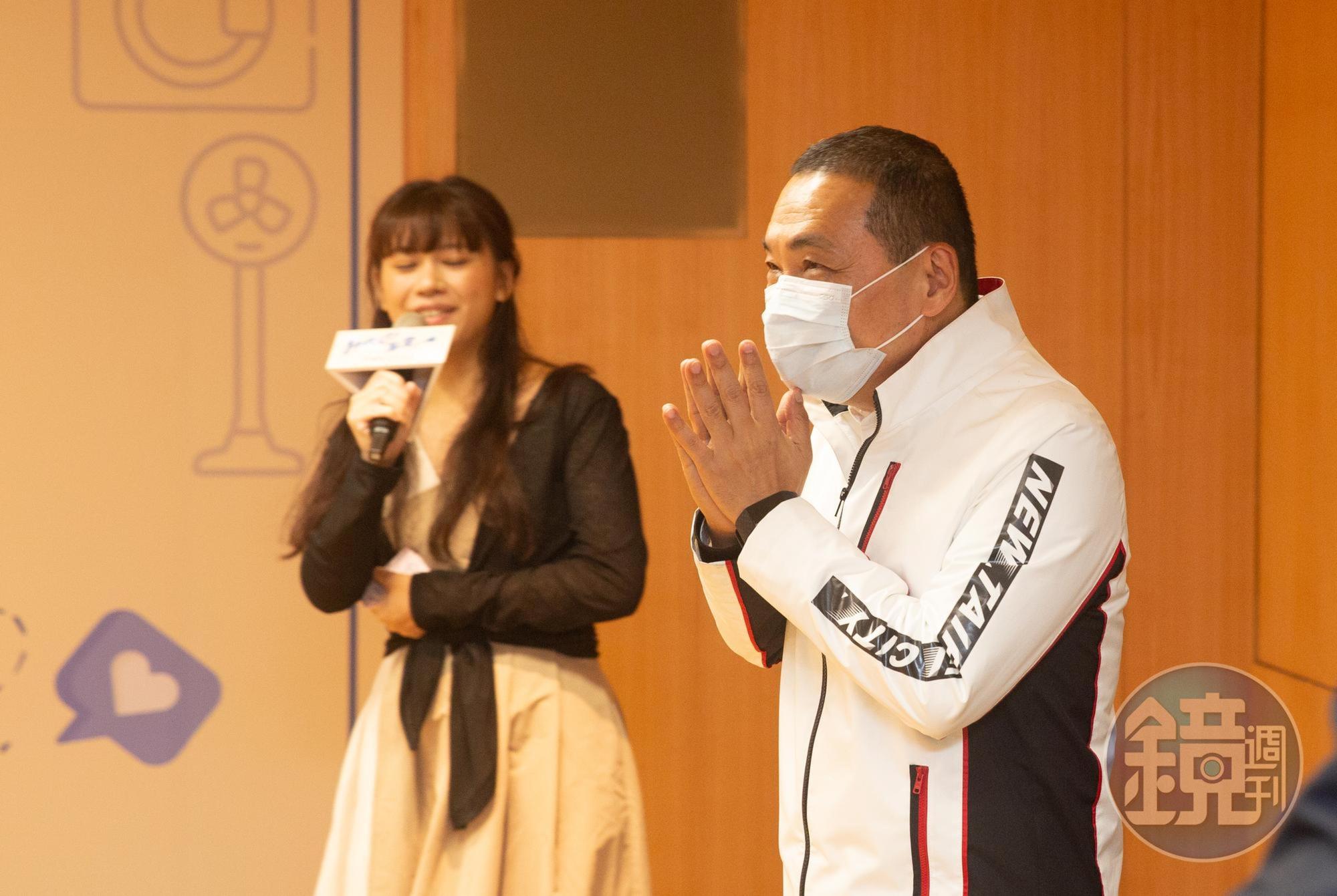 侯友宜昨天一改過去「打太極」回應,改口稱「職位沒那麼重要,重要的是定位」,似乎已開始為2024做準備。(本刊資料照)