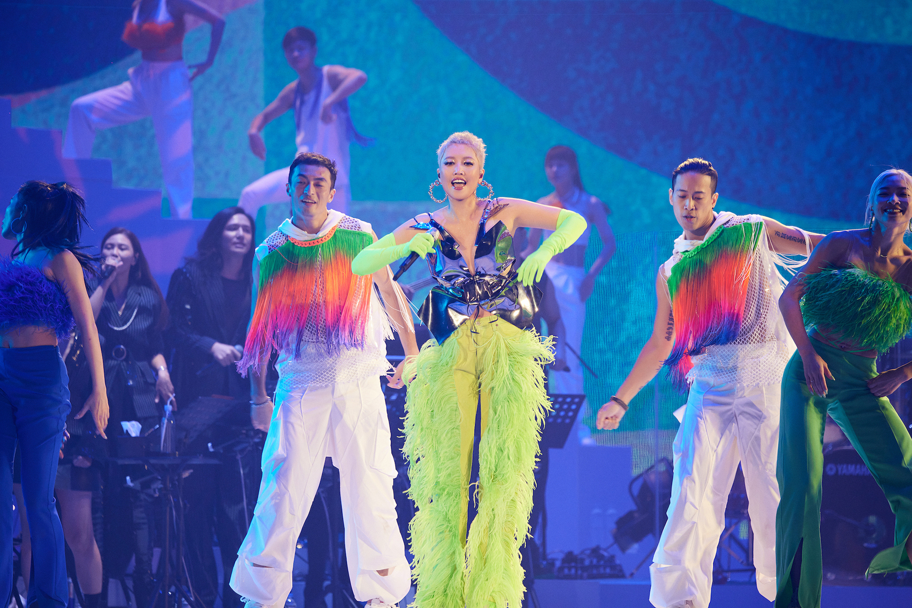 天生歌姬A-Lin「A-LINK with PASSENGERS」8/19高雄開唱，睽違3年期待再次嗨翻巨蛋。（索尼音樂）