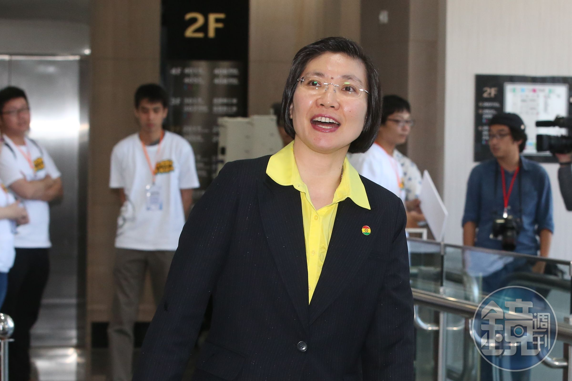 徐欣瑩去年重新加入國民黨,宣布將爭取提名參選新竹縣立委。(本刊資料照)