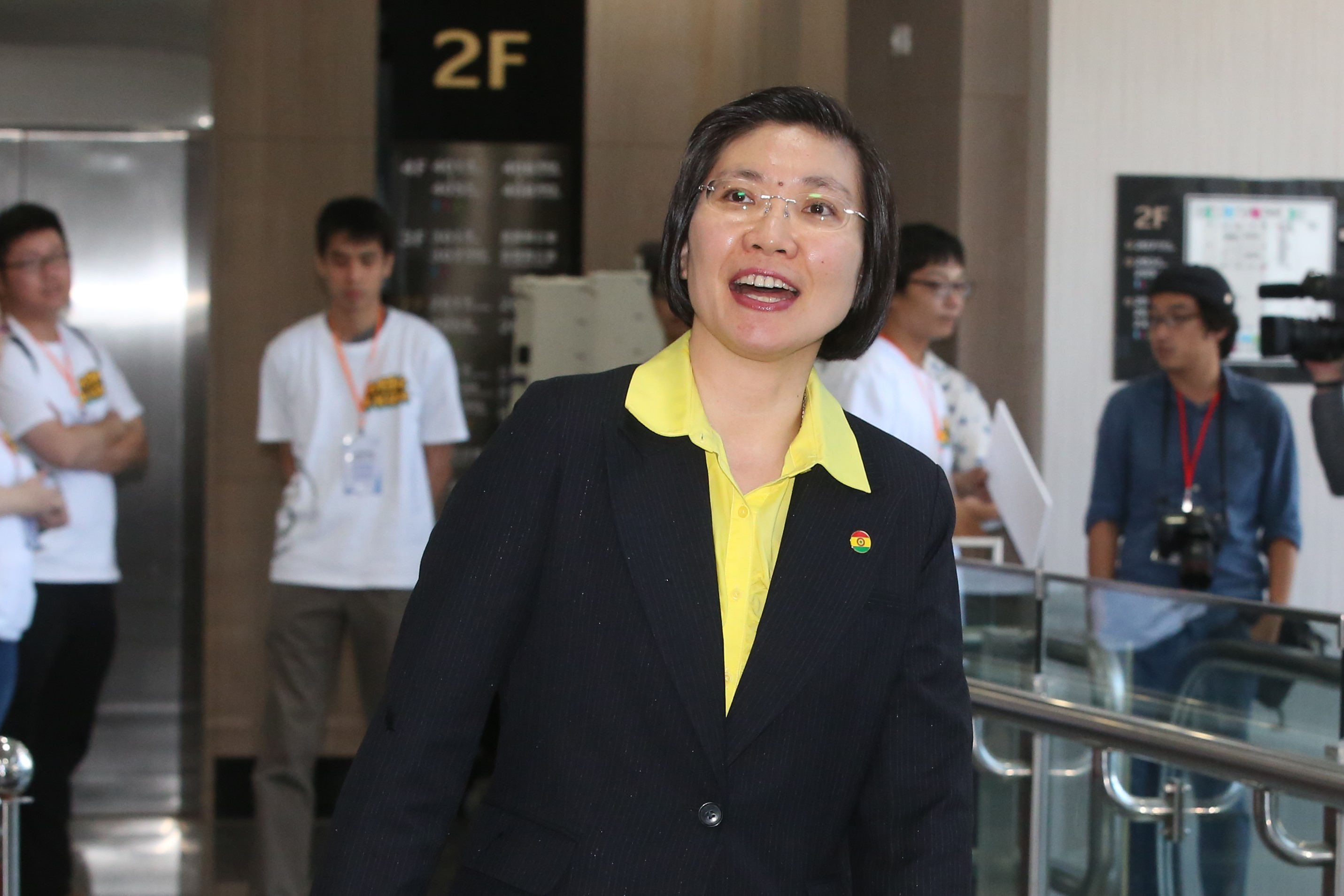 徐欣瑩去年重新加入國民黨，宣布將爭取提名參選新竹縣立委。（本刊資料照）