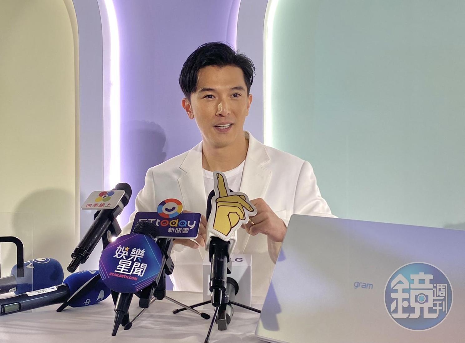 邱澤被追問新婚生活直言幸福。