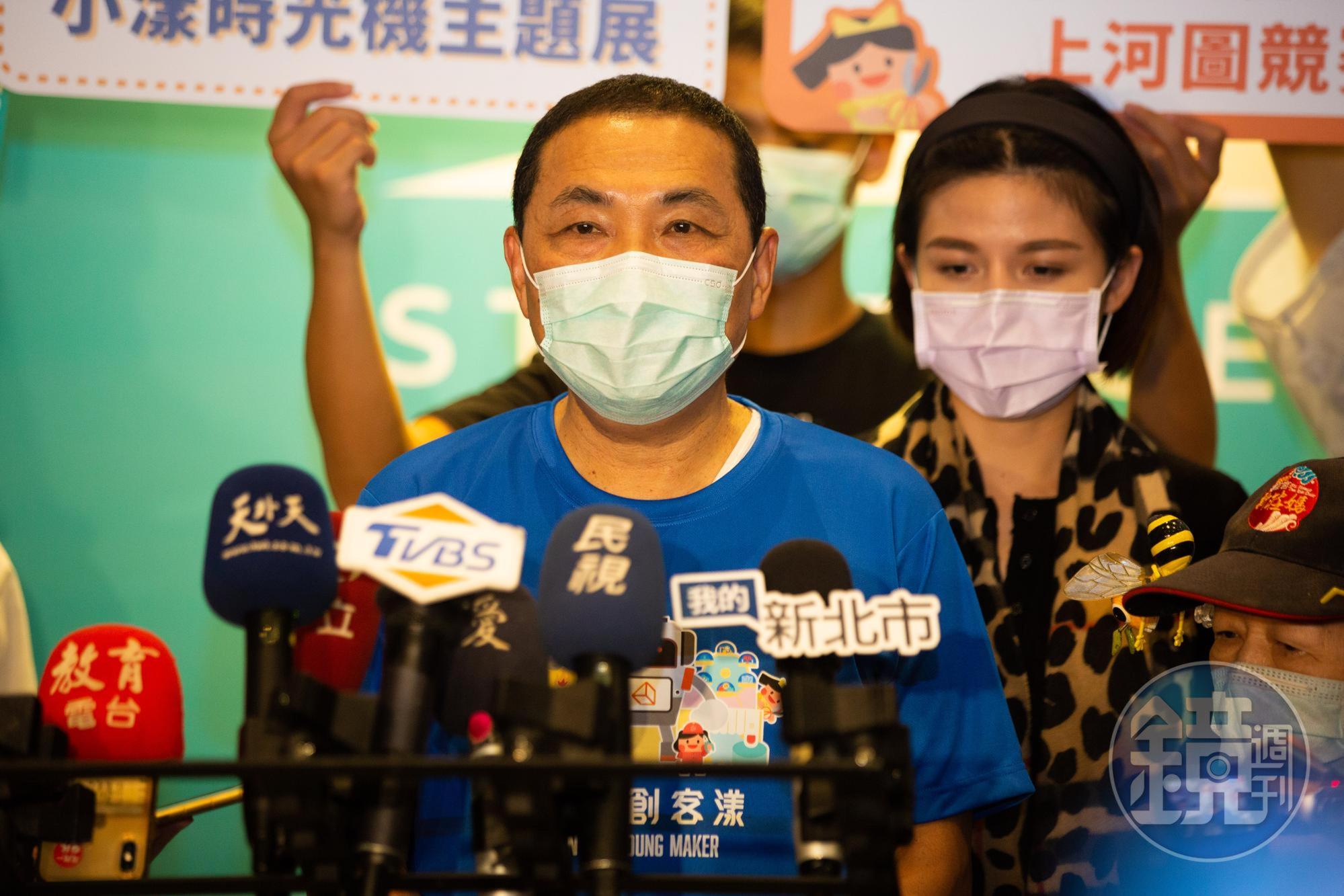 侯友宜民調被來清德超車,邱毅昨po文示警,「照此情況再發展下去,若無法對症下藥,及時改善,這次大選國民黨幾乎是輸定了。」(本刊資料照)