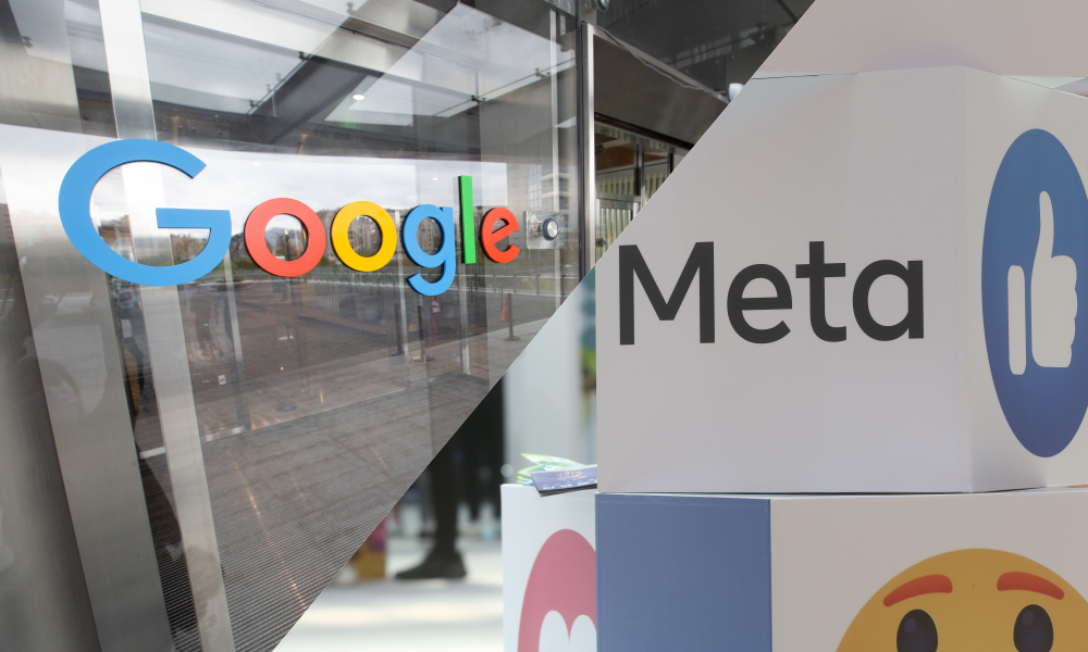 數位平台包括Google、臉書等免費使用新聞卻能獲得高額廣告收益，對此多國相繼立法管制。（示意圖，本刊資料照）