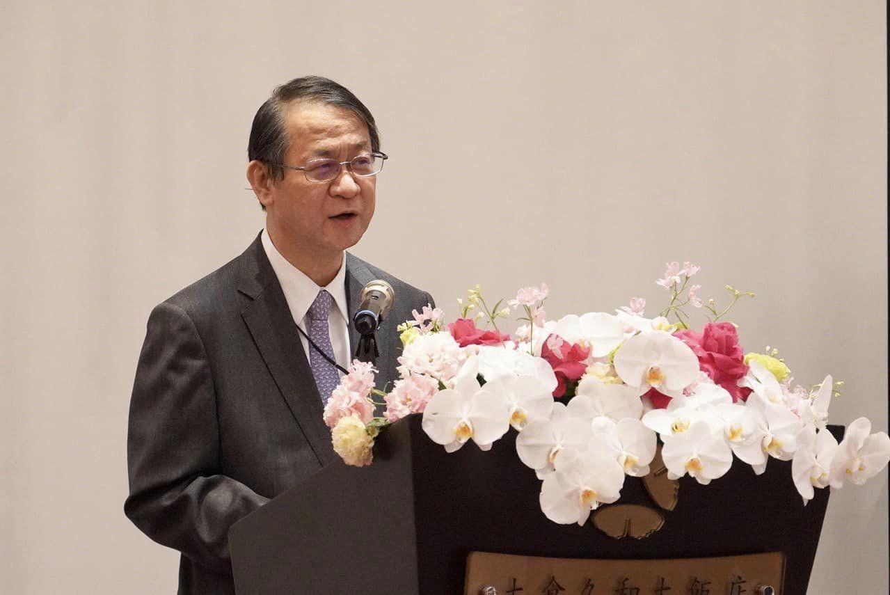 日本台灣交流協會台北事務所代表泉裕泰表示，「我們一直在台灣的身邊」。（翻攝自日本台灣交流協會）