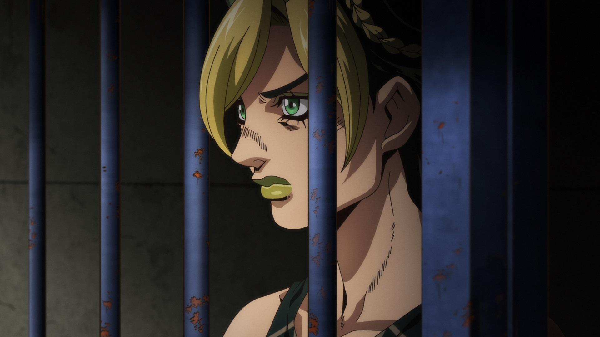 《JoJo的奇妙冒險 石之海》是該系列中首度以女性做為主角的作品。(Netlfix提供)